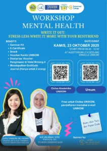 Workshop Mental Health UNIKOM 2025